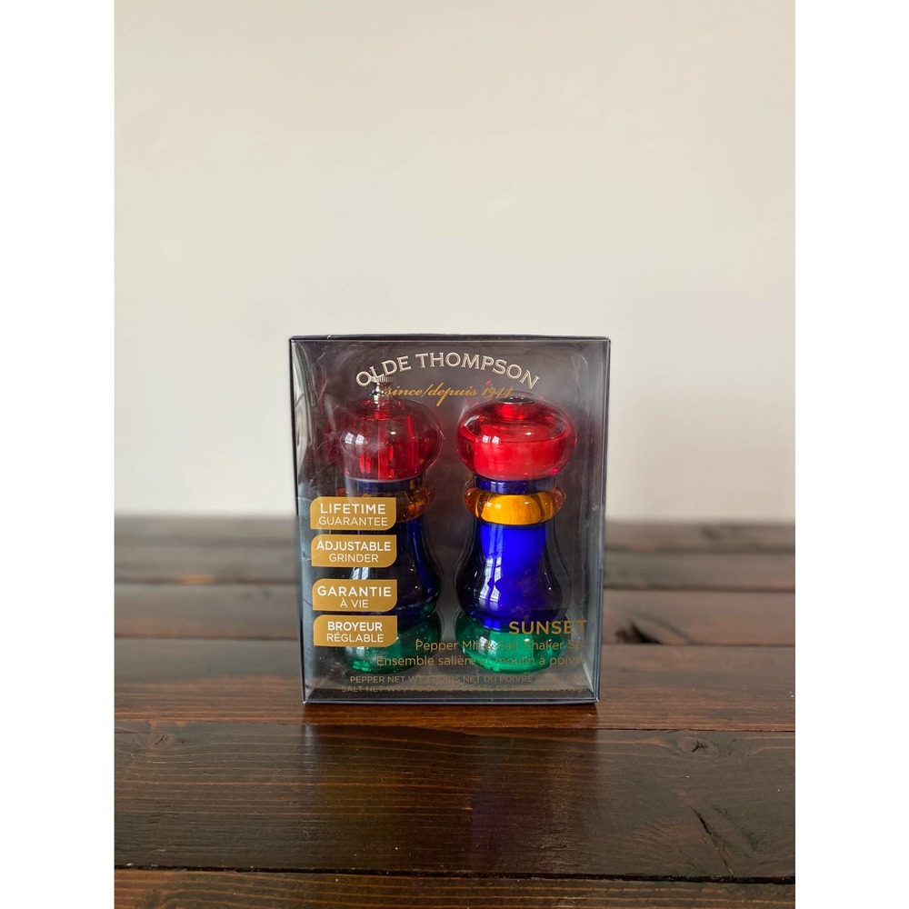 Olde Thompson 'Sunset' Acrylic Pepper Mill & Salt Shaker Set